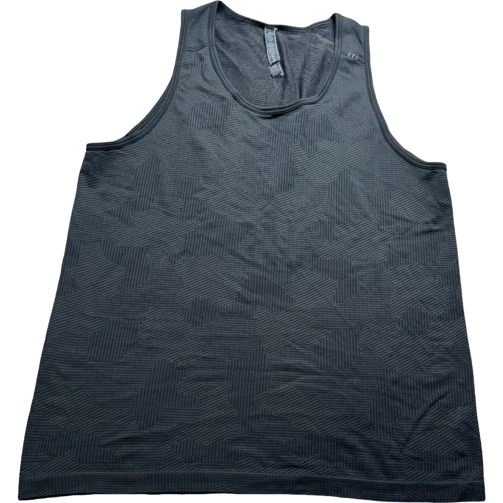 lululemon athletica Men's Dark Gray Textured Tank Top